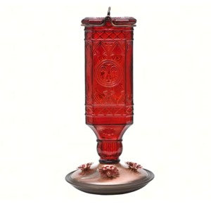 Perky-Pet Red Square Antique Hummingbird Feeder