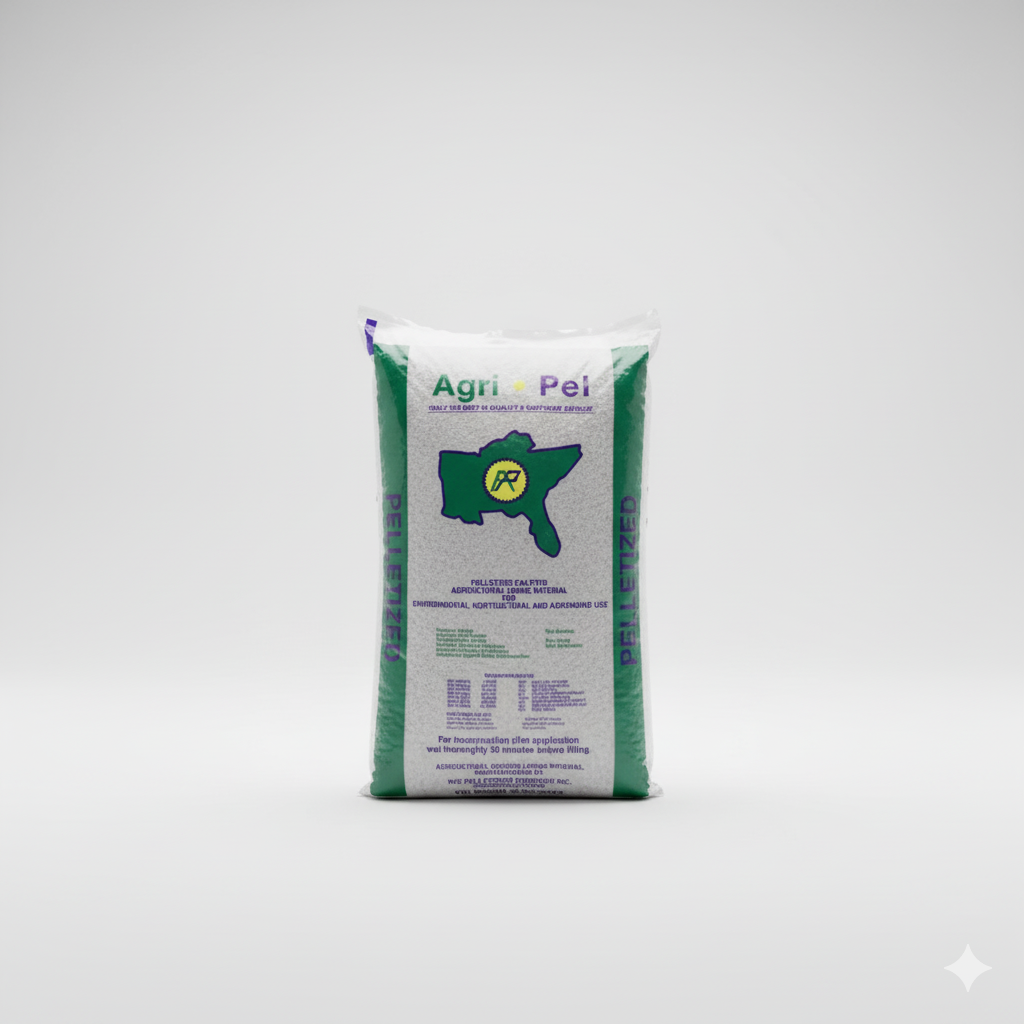 Pelletized lime at The Feed Store in Crossville, TN