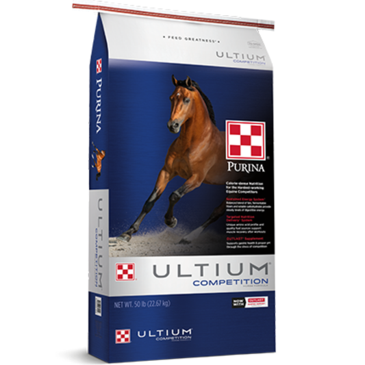 Purina Ultium Competition Horse Feed 50 lb