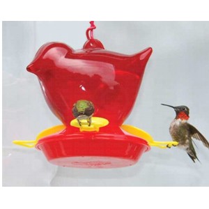 Red Bird Hummingbird Feeder