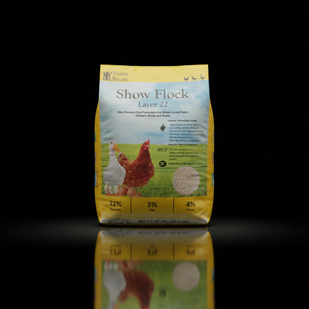 Tucker Milling Show Flock 22% Layer Pellets 50lb