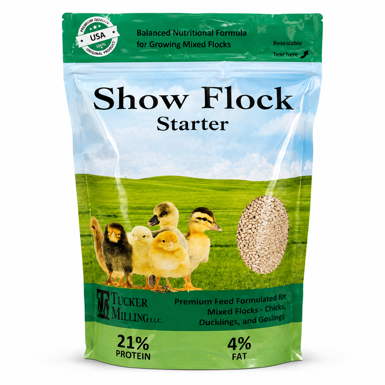 Tucker Milling Show Flock Chick Starter Grower 10lb