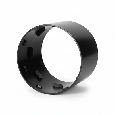 Plastic Coupler 8" Snap Straight
