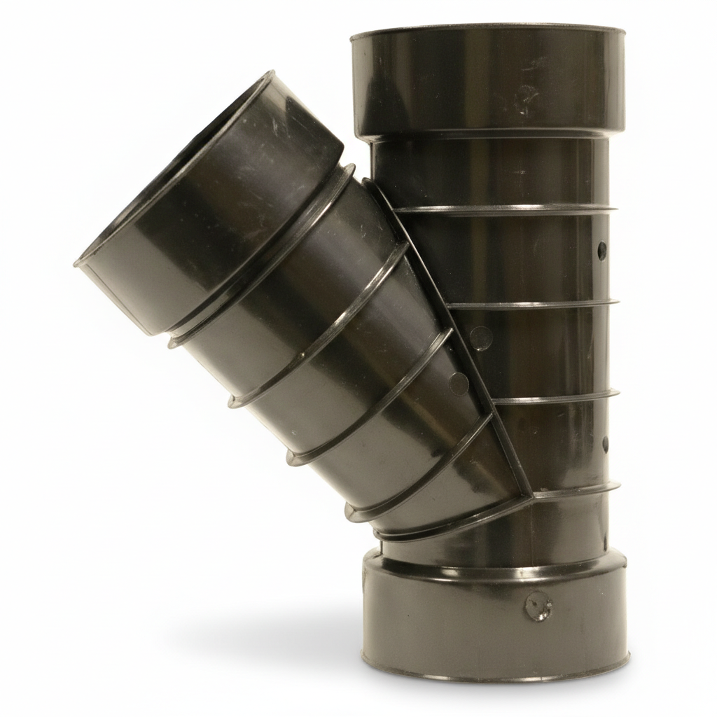 Plastic Coupler 4" Snap Wye