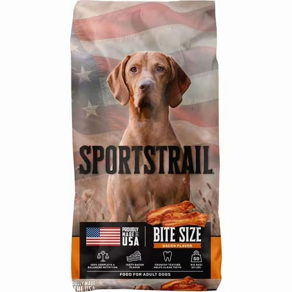 Sportstrail Bacon Flavored Dog Food 50lb