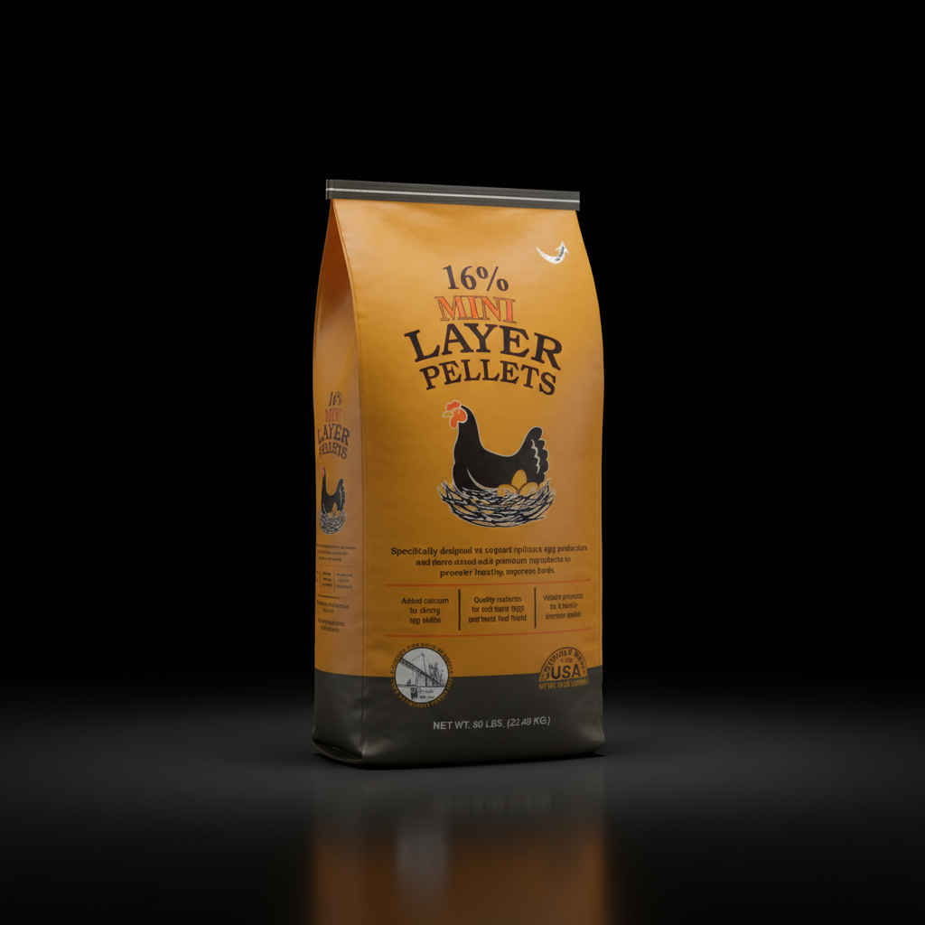 Tucker Milling 16% Layer Mini Pellets 50lb