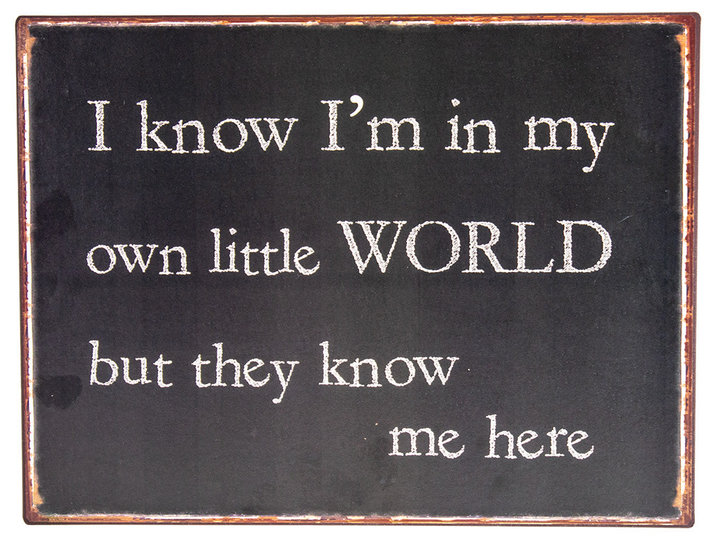 Sign I know