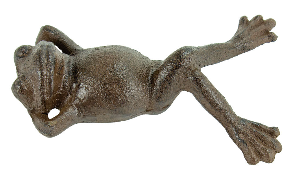 Relaxing Frog Cast Iron