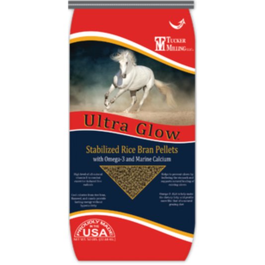 Ultra Glow Stabilized Rice Bran Pellets