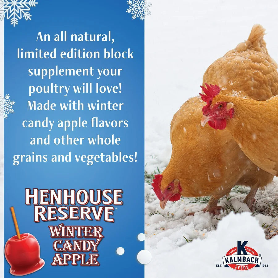 Kalmbach Henhouse Reserve Winter Candy Apple Block 20lb