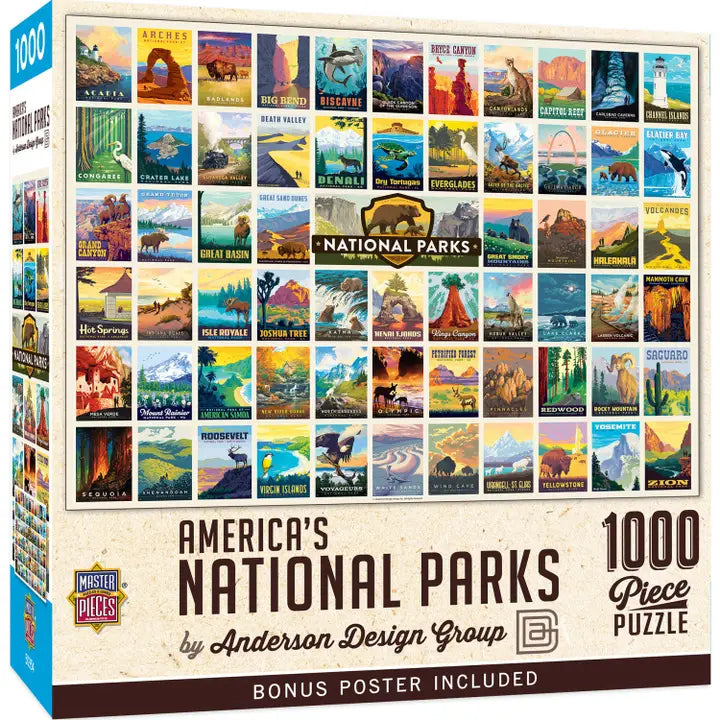 Puzzle, America's National Parks 1000 pc