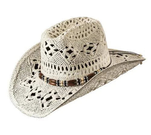 Hat, Fashion Western White